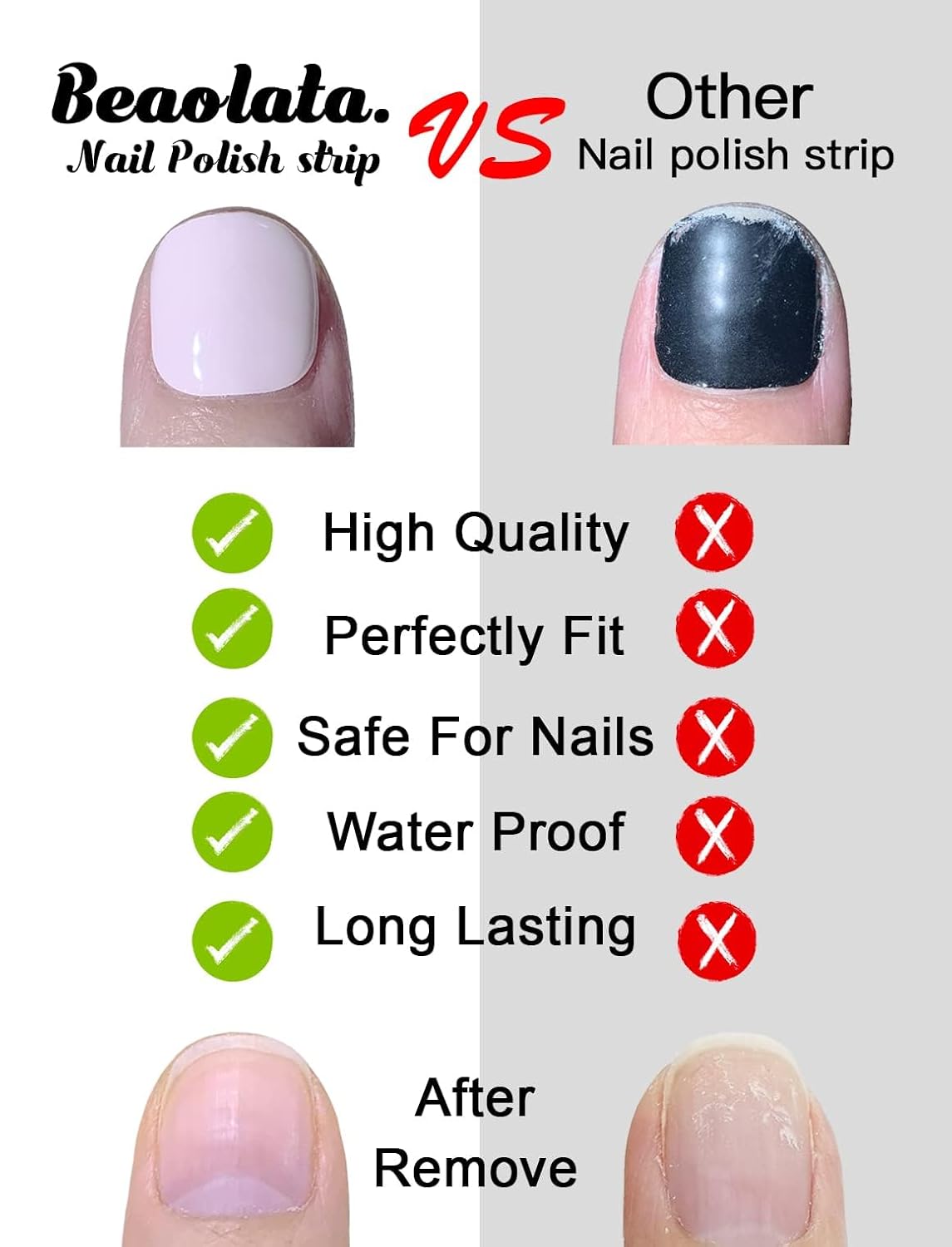 Nail Polish Strips, 32PCS Salon Quality Wraps, Long Lasting Gel Nail Stickers for Women Easy Apply& Remove (Red Velvet Ribbon Glitter)