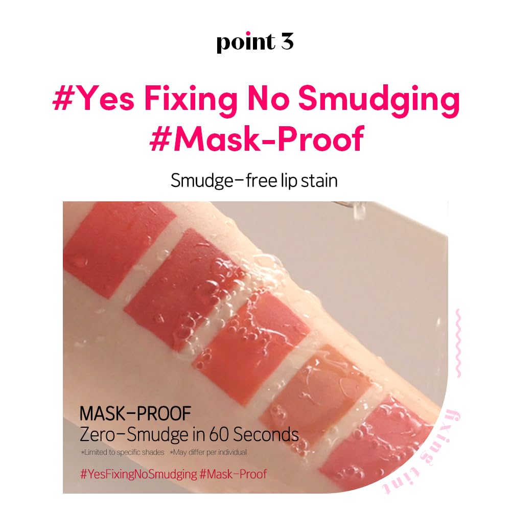 ETUDE Fixing Tint #13 Melange Rose (4g) | Long Lasting High Pigmented Liquid Lipstick | Waterproof Lightweight Matte Finish Lip Stain | Full Coverage | Korean Makeup, Kbeauty