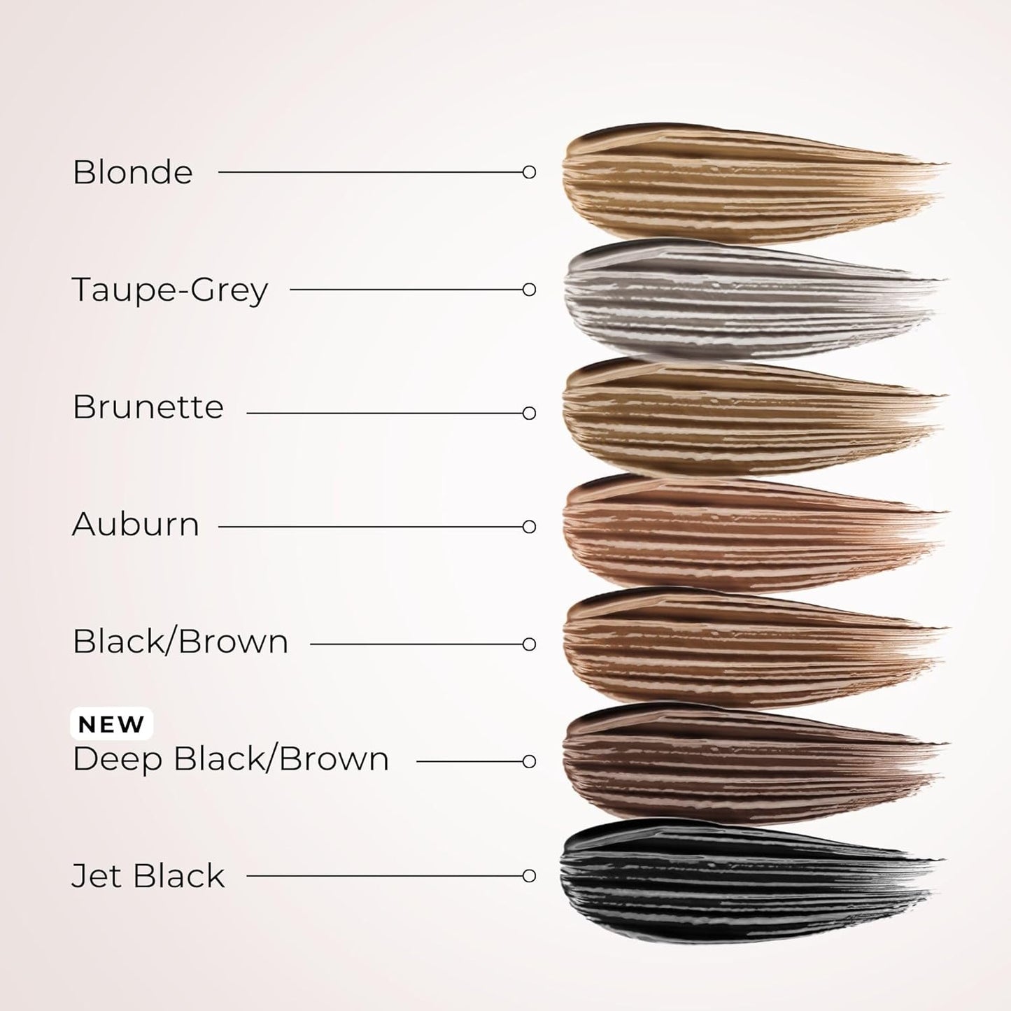 WUNDERBROW Waterproof Eyebrow Gel, Taupe-Grey, Vegan and Cruelty-Free