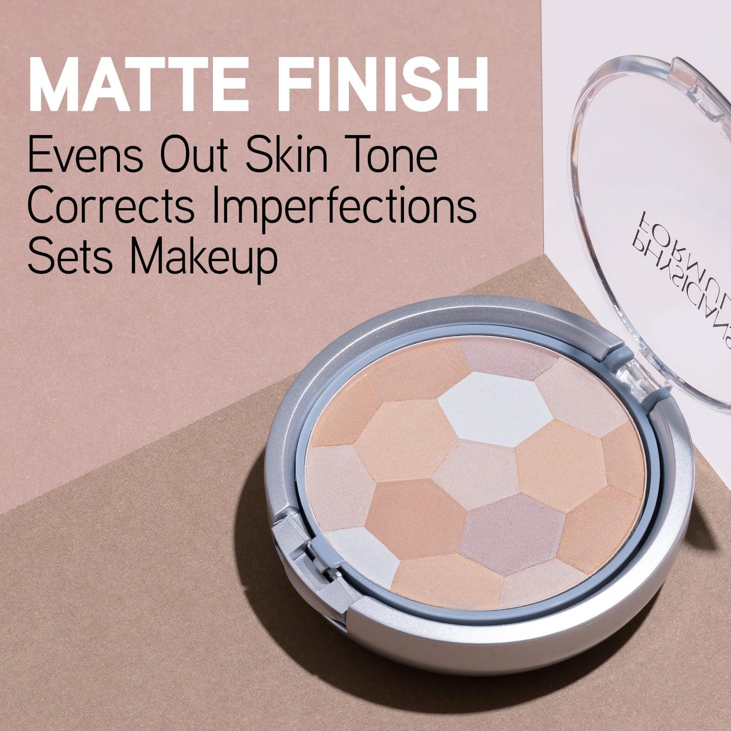 Physicians Formula Mineral Wear Talc-Free Loose Powder Creamy Natural & Setting Powder Palette Multi-Colored Pressed Finishing Powder Bundle