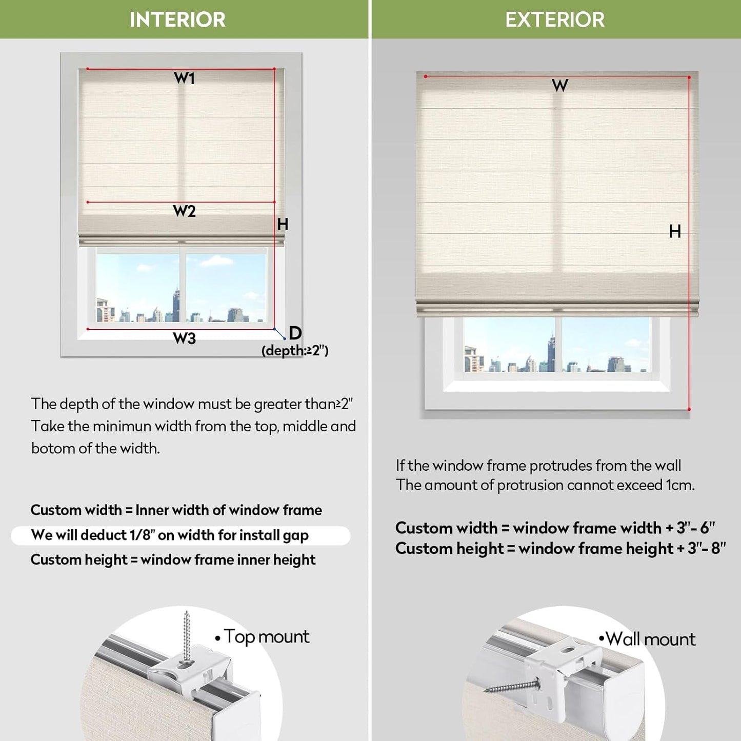 ZSTARR Smart Roman Shades Rechargeable Motorized Blinds with Remote Light Filtering Roman Window Shades Plain Fold Soft for Doors Bedroom, Custom Size (Sheer Beige)