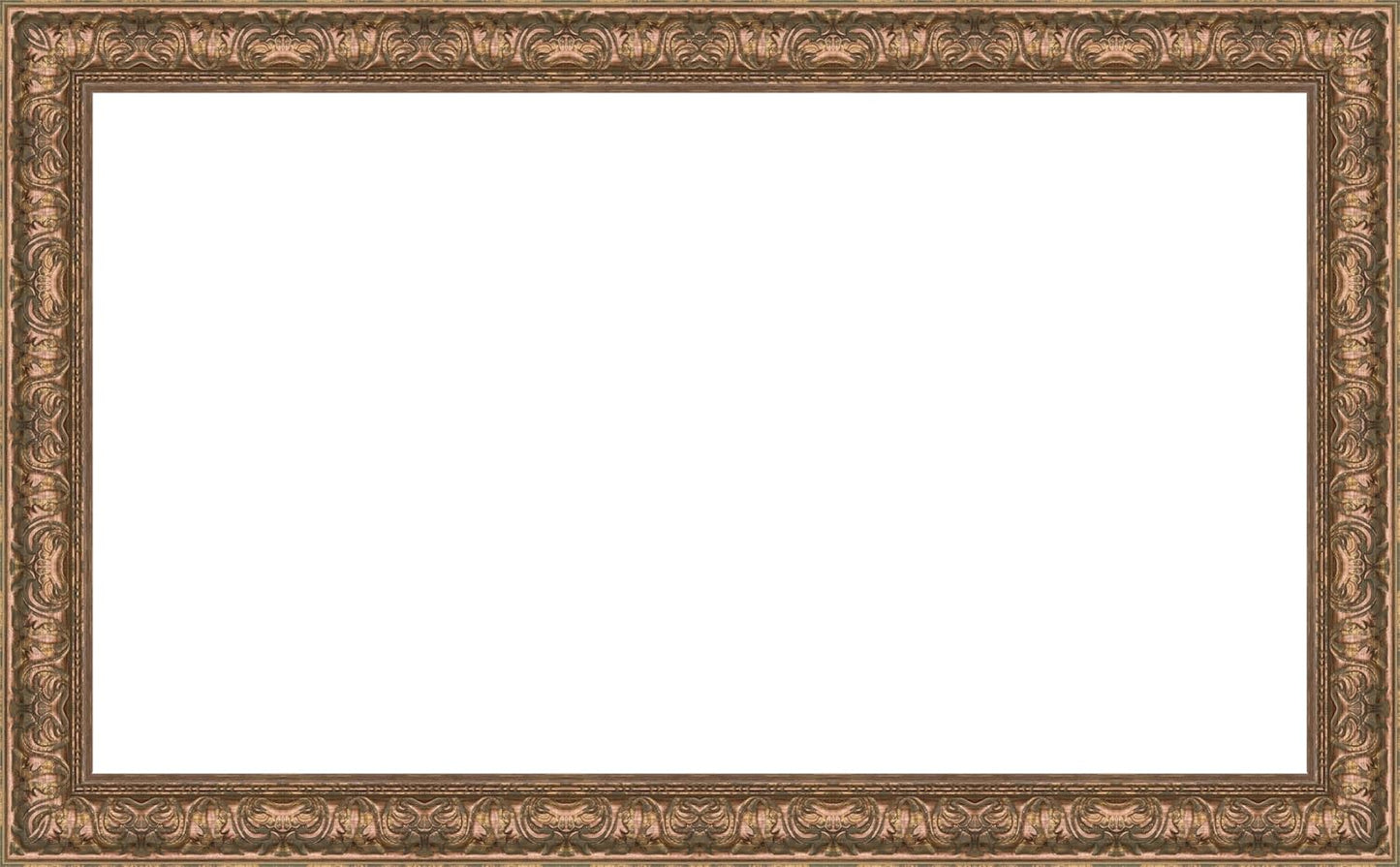 Tuscan Copper 85" Premiere Deco TV Frame - Compatible ONLY with Samsung The Frame TV and Pro TVs (Fits 2021-2025, LS03A, LS03B,LS03C,LS03D,LS03FA,LS03FW)