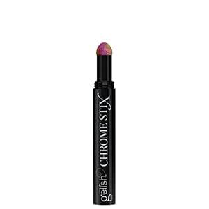 Gelish Chrome Stix, Chrome Nail Powder, Nail Art for Stunning Metallic Finish, Long-Lasting, Easy Application, Perfect for Professional and At-Home Use (Magenta Chameleon, 0.5g)