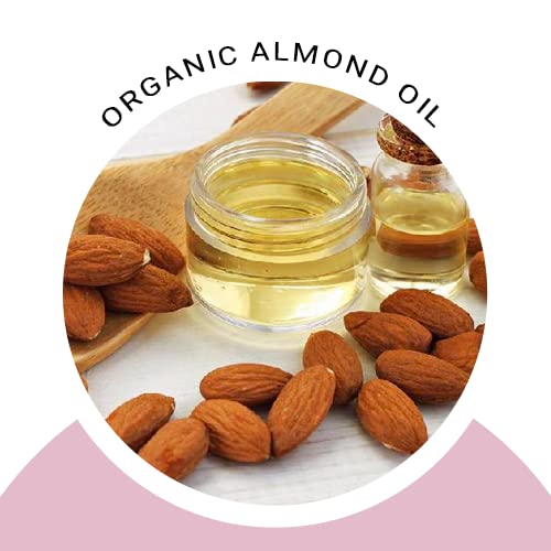 Glimmer Goddess Organic Whipped Body Butter for Women - Moisturizer Cream with Shea & Cocoa Butter, Almonds & Coconut Oil - Lemon Cream, 8oz