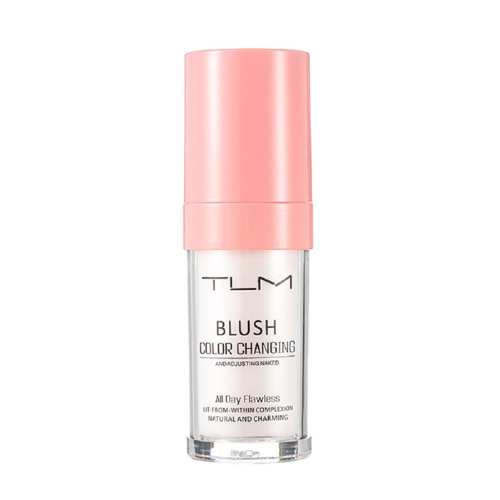 TLM Foundation Color Changing,and Adjusting Naked,All Day Flawless Makeup,Lit-From-Within complexion,Natural and Charming,Luminzing Satin Face Color(30ML,Pink)