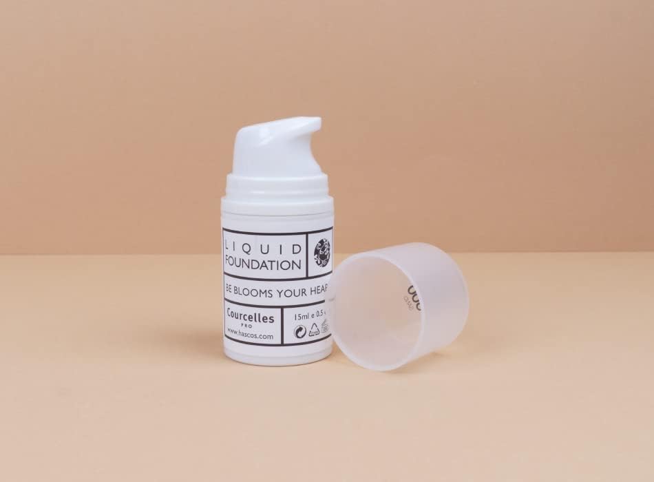 [Courcelles] Liquid Foundation 15ml (0.507oz) [K-Beauty] Made in Korea (NO.300-Beige)