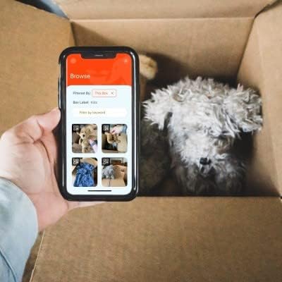 Smart Storage QR Labels for Organizing, Moving, Storage, and Inventory Tracking (160)