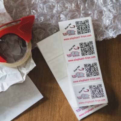 Smart Storage QR Labels for Organizing, Moving, Storage, and Inventory Tracking (40 Ultra Durable Unique Labels, 3x2)