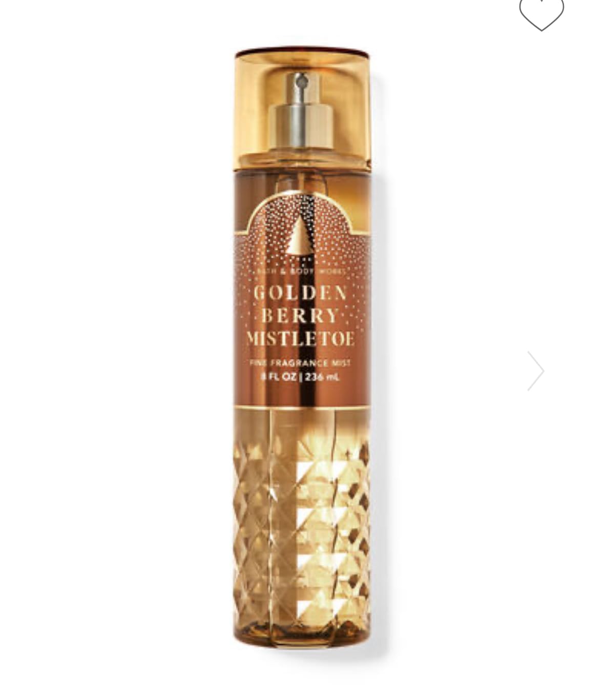 White Barn - Bath and Body Works - Gift Set 2 Piece Bundle - with Gift Bag HELLO GORGEOUS (Golden Berry Mistletoe)
