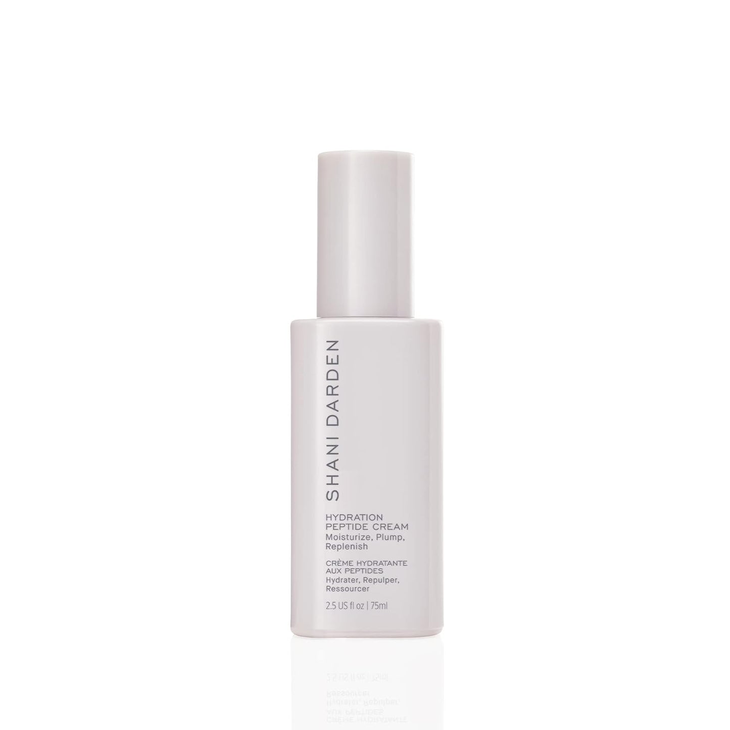 Shani Darden Hydration Peptide Cream, Oil-Free Face Moisturizer with Peptides, Squalane, Niacinamide & Ceramides for Normal to Dry Skin, Up to 72 Hours of Hydration Without Clogging Pores, 2.5 fl oz