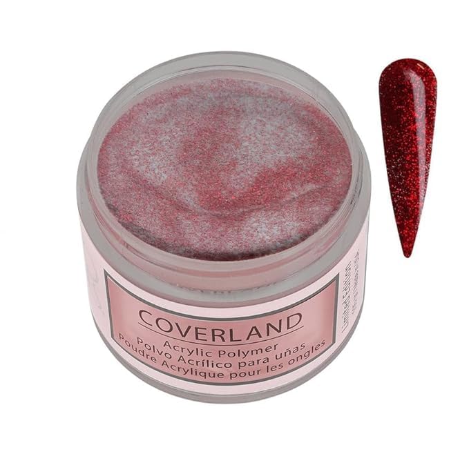 Tones Coverland Acrylic Nail Powder "Date Night" - Limited Edition Acrylic Powder for Nail Design, Sculpting, and Masking Nail Bed Imperfections - Professional Acrylic Nail Supplies - (1.5 Oz)