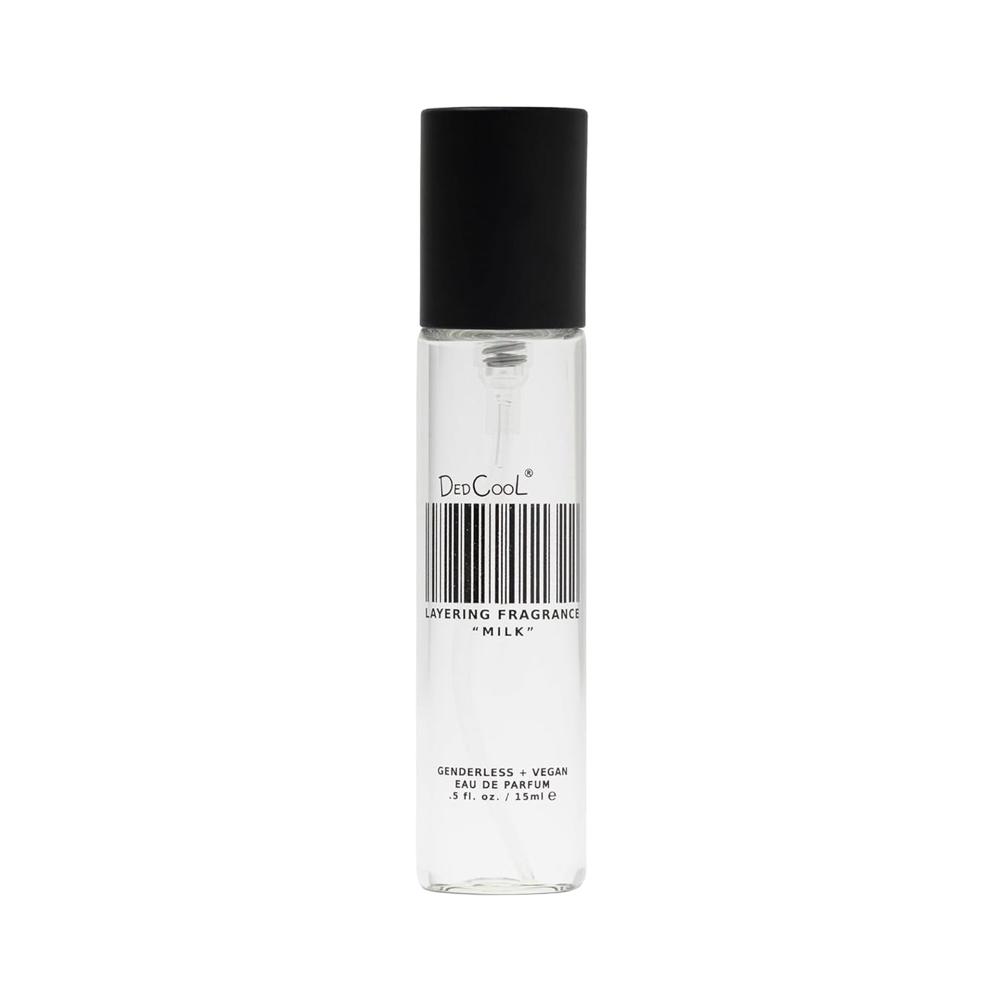 DedCool Eau de Parfum Roll On | Milk | Genderless Luxury Fragrance | Clementine, Gardenia, Woods, Amber & Wild Berries | Non-Toxic Vegan | Long-Lasting Perfume for All | Sophisticated Aroma | 15 mL