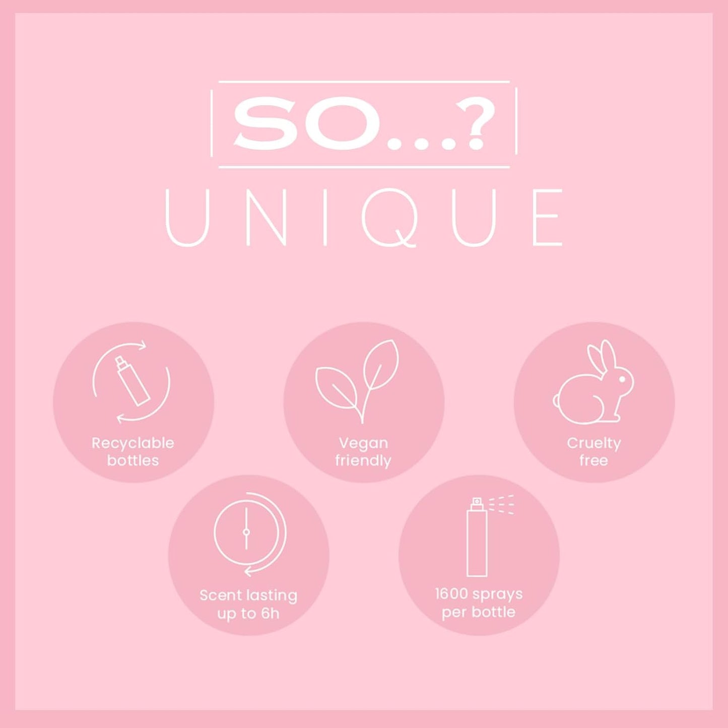 So...? Unique Truffle Cream Body Mist - Vanilla, Gourmand, Fruity Perfume for Women - Cruelty Free Body Spray for Women - 5.1 oz