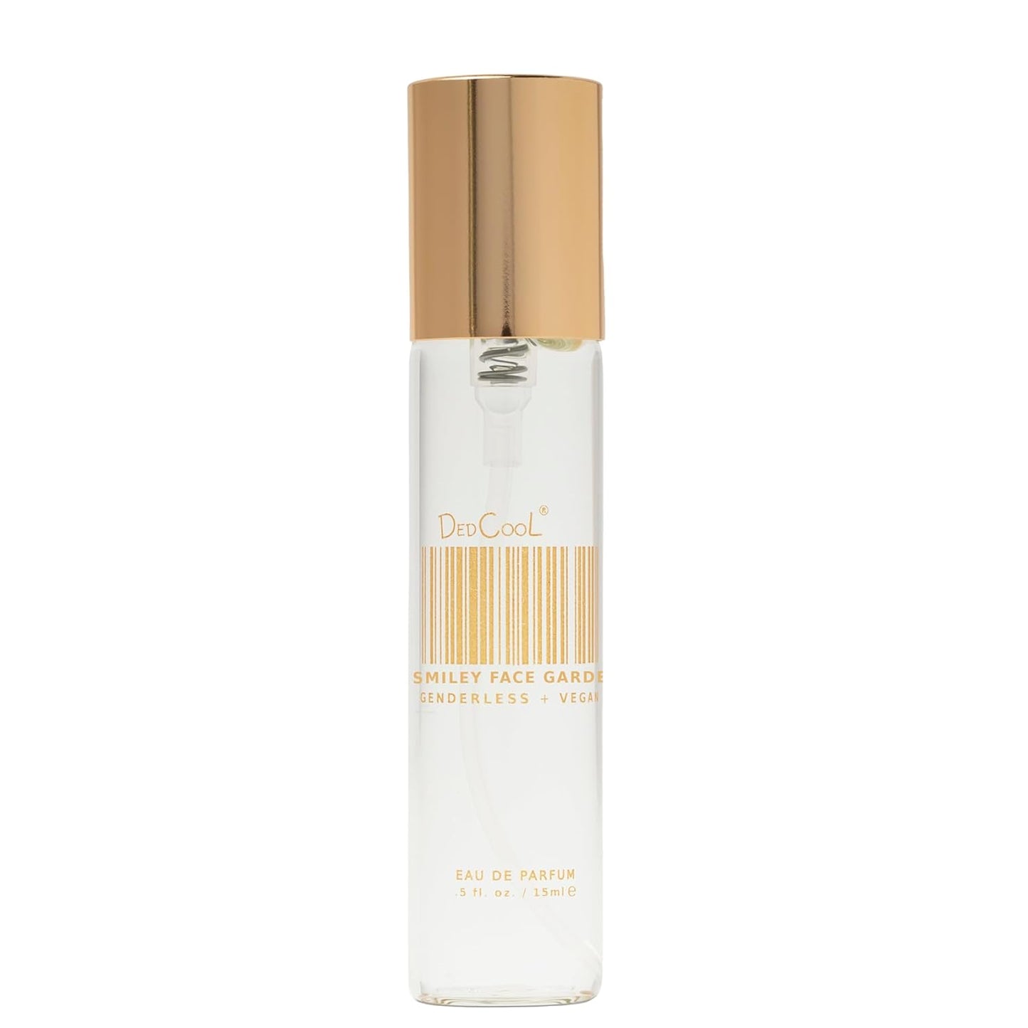 DedCool Eau de Parfum (Smiley Face Garden - 0.5 fl oz) With Notes of Rose, Guaiac Wood, Musk, Perfume for Men & Women, Luxury Fragrance, Long Lasting, Non-Toxic, Genderless, Vegan, Fragrance For All