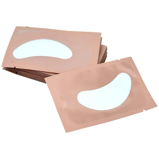 70 Pairs Under Eye Patches, Isolation Eyelash Extension Pads, Under Eye Gel Pads for Pro Salon and Individual, DIY Lashes Extension Supplies (Pink)