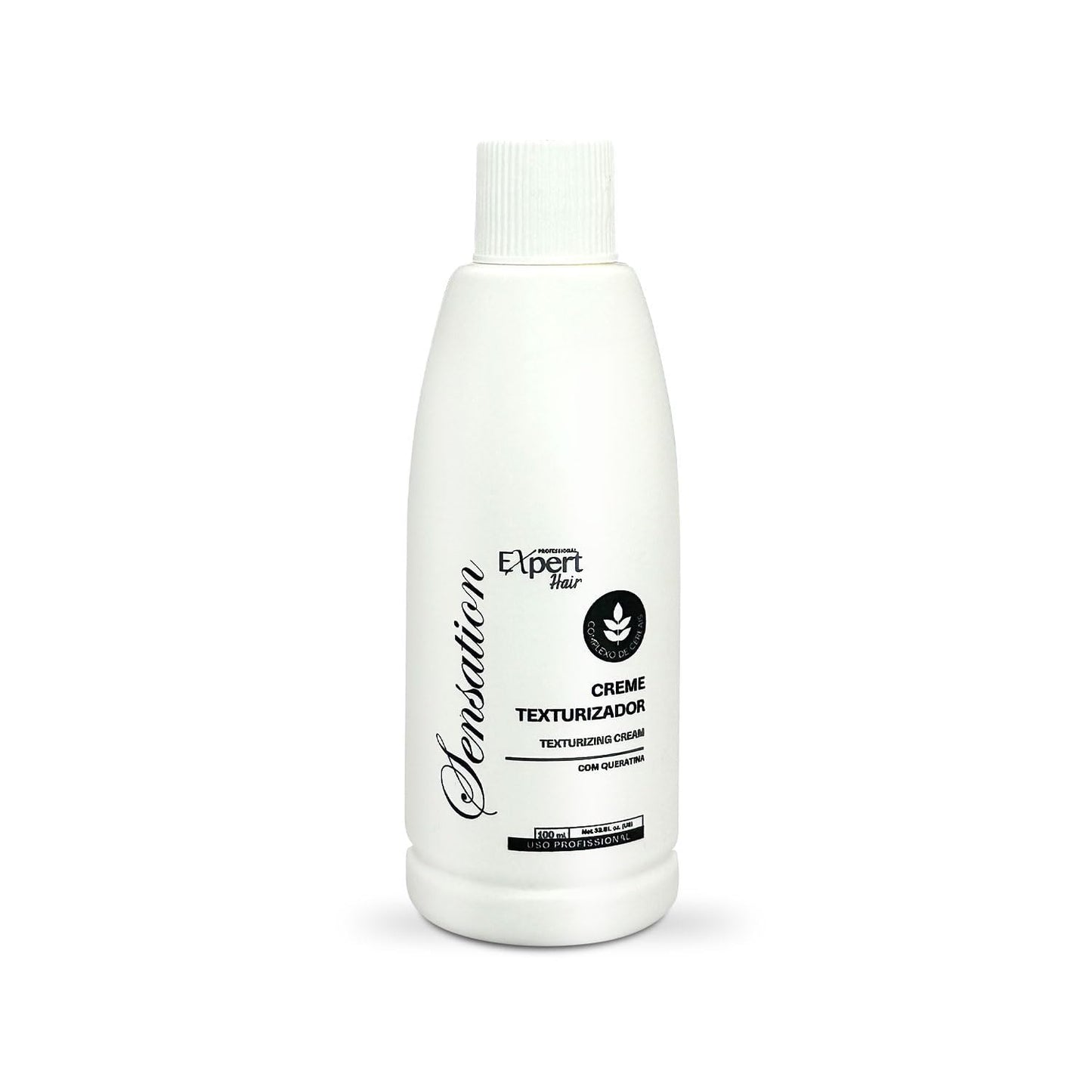Expert Hair Sensation, Brazilian Keratin Hair Treatment - Anti Frizz for All Hair Types – Long-Lasting Straightening - Keratina Para Alisar El Pelo, Emulsion Zero Alisado (100ml/3.38 oz)