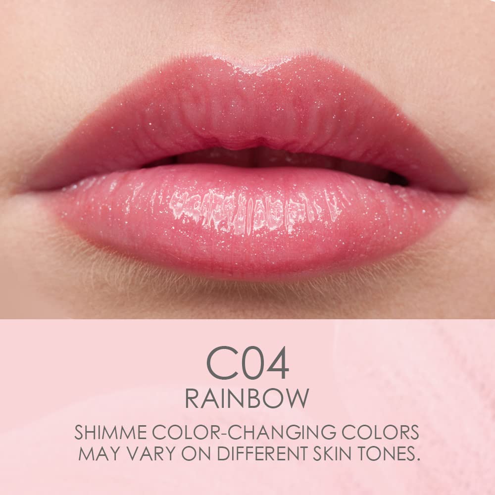 CATKIN Lip Balm Color Tinted Changing Lipstick Ultra Hydrating Lip Moistrurizer Lip Care with Vitamin E Nourishing For Cracked & Dry Lips 0.12 oz 2pcs (01+08)