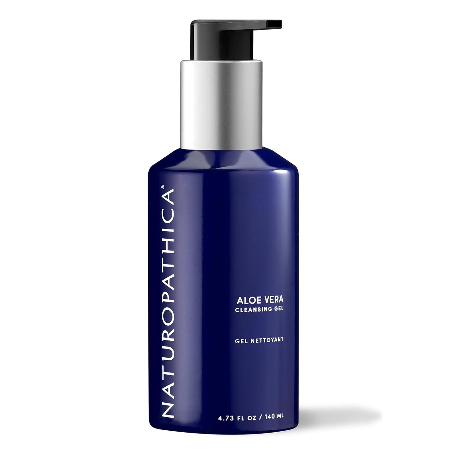 Naturopathica Aloe Vera Cleansing Gel, Facial Cleanser with Aloe Vera and Lavender, Clarifying Face Wash for Men and Women, 5 fl oz