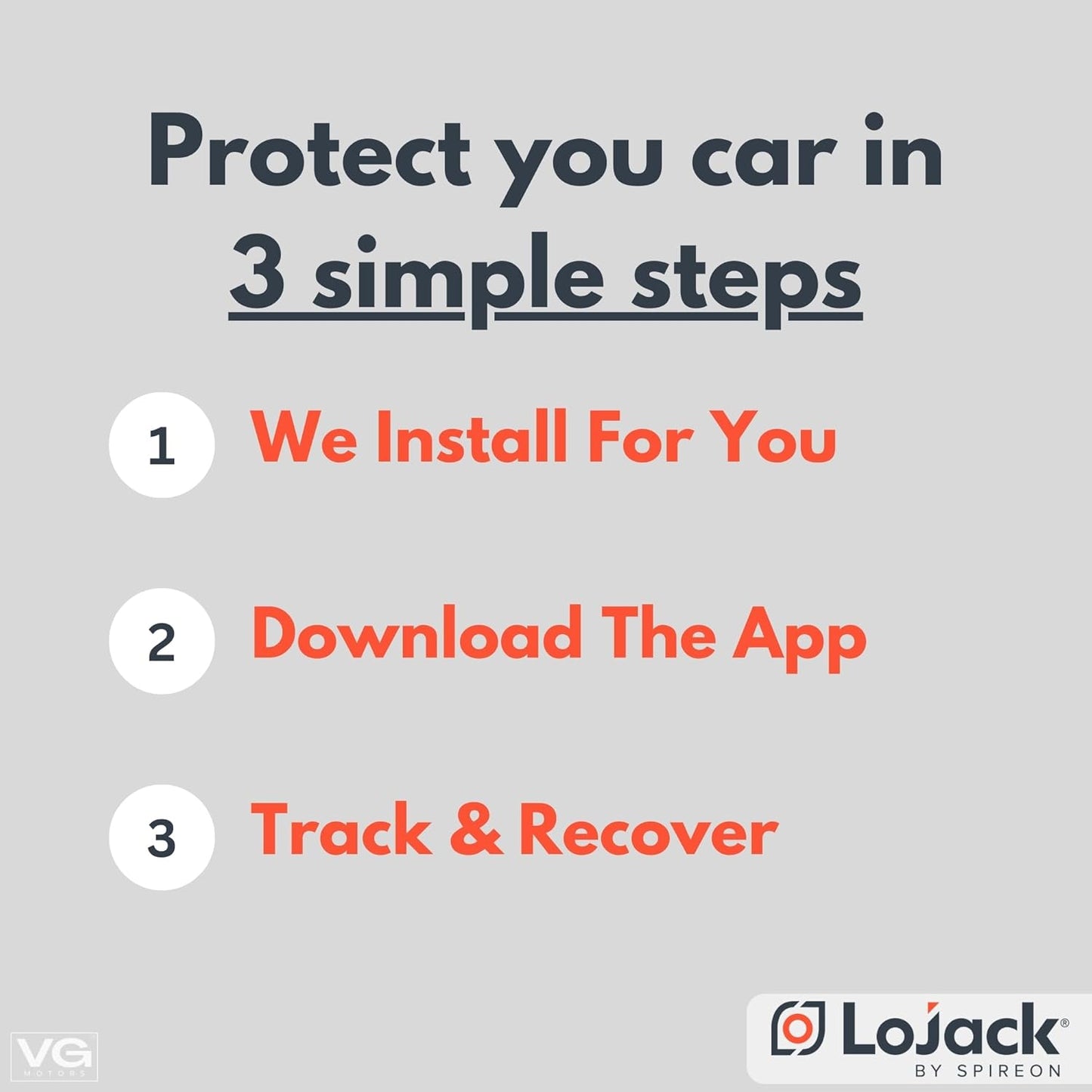 LoJack for Cars | GPS Tracker for Vehicles No Monthly Fee | Anti Theft Car Device | Professional Installation Included | Integrated with Law Enforcement (5 Years of Service)