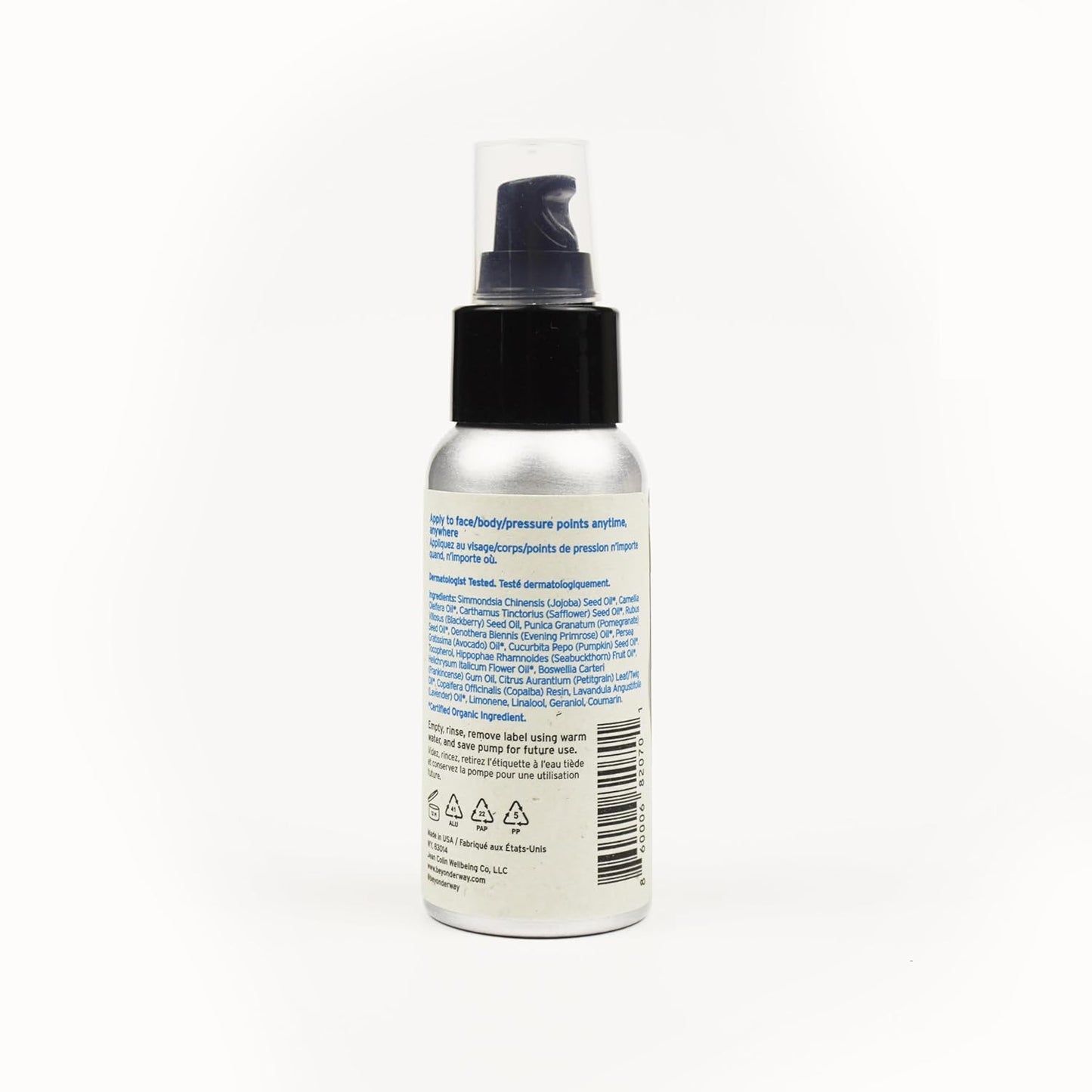 Multipurpose Oil Travel Size 60ML - Signature Essential Oil Blend No. 1 with Frankincense, Petitgrain, Helichrysum & Lavender - Hydrating & Nourishing Skin for All Skin Types