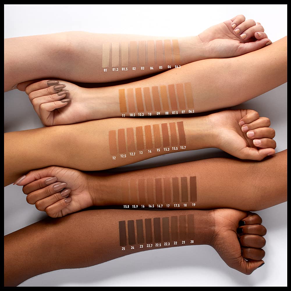 NYX PROFESSIONAL MAKEUP Can't Stop Won't Stop Foundation, 24h Full Coverage Matte Finish - Walnut