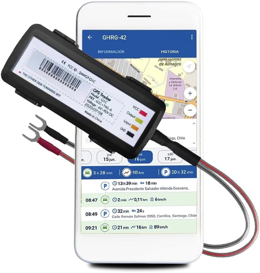 GPS7000 Hidden Vehicle GPS Tracker for Vehicles | 2 Years Service Included | 4G Car GPS Tracker Device | Easy Self-Installation | Real-Time Vehicle Tracking | Optional Renewal, No Mandatory Fees