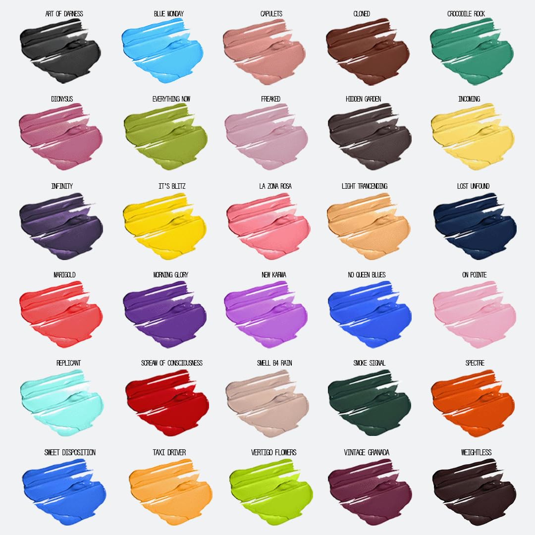 about-face Matte Fluid Eye Paint It's Blitz – High-Pigment Liquid Eyeshadow, Long-Lasting, No-Budge Matte Finish, Vegan & Cruelty-Free (Primary Yellow)
