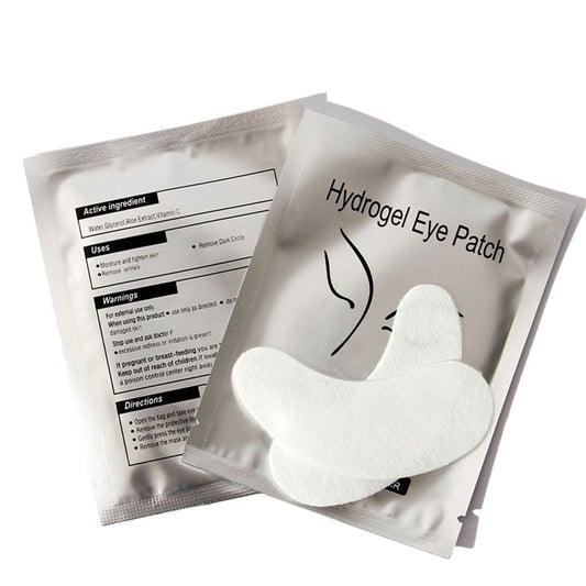 100 Pairs Under Eye Pads, Lint Free Lash Extension Under Eye Patches for Eyelash Extension,Eye Mask Beauty Tool (FOX)