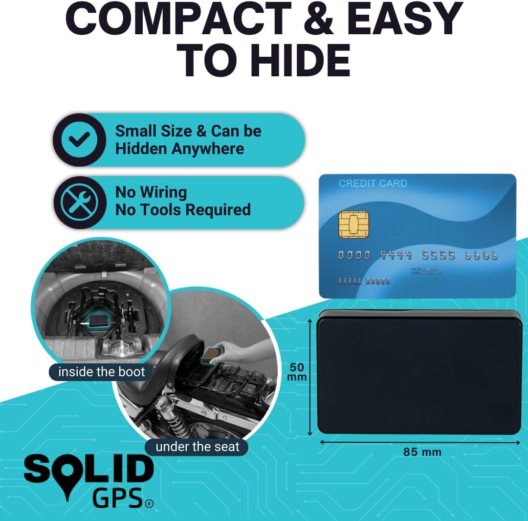 Tracker – Real-Time 4G Vehicle Tracker with App Alerts, Geofencing & Long Battery Options – No Wiring, Australian Support (6-Month Battery Life)