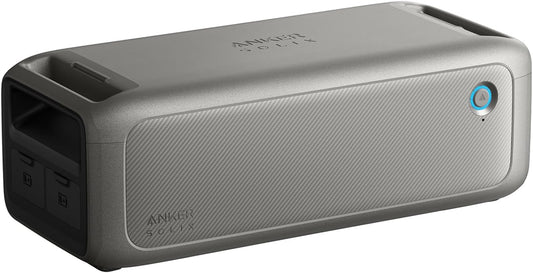 Anker SOLIX F3000 Expansion Battery, 3072Wh LiFePO4 Battery with 10-Year Lifespan, For Solar Generator SOLIX F3000 Series, For Power Outages, Camping, RV, Emergencies