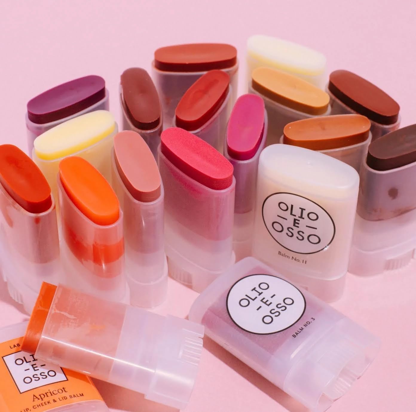 Olio E Osso - Natural Lip + Cheek Balm | Natural, Non-Toxic, Clean Beauty (No. 15 Honey, 0.35 oz | 10 g)