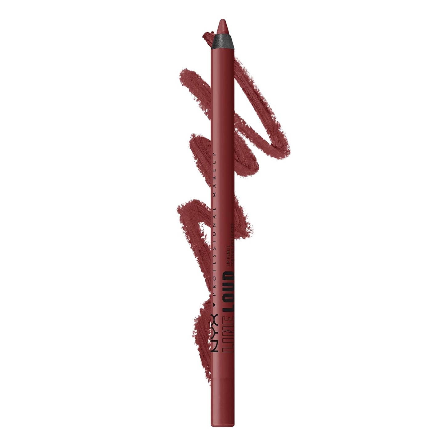 NYX PROFESSIONAL MAKEUP Line Loud Lip Liner, Longwear and Pigmented Lip Pencil with Jojoba Oil & Vitamin E - Ten Out Of Ten