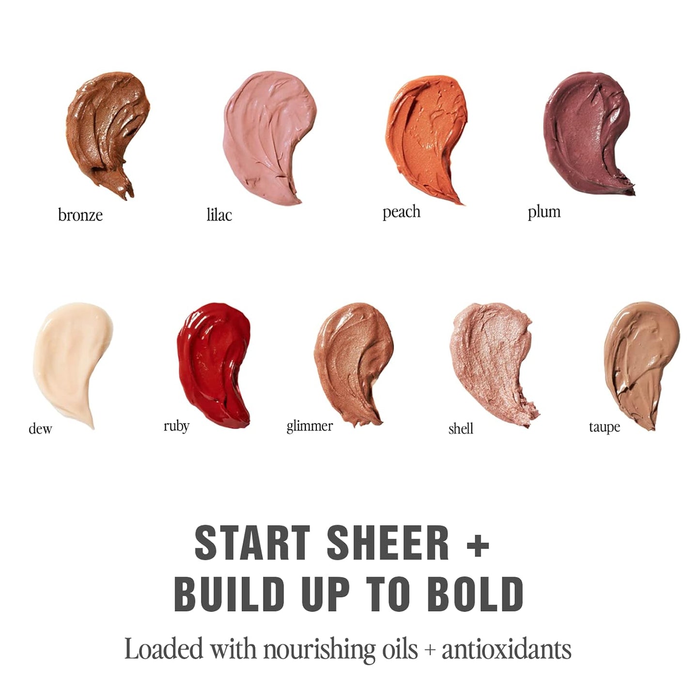Jillian Dempsey Lid Tint: Satin Cream Eyeshadow I Easy Application for a Natural Shimmer or a Layered Matte Finish I Glimmer