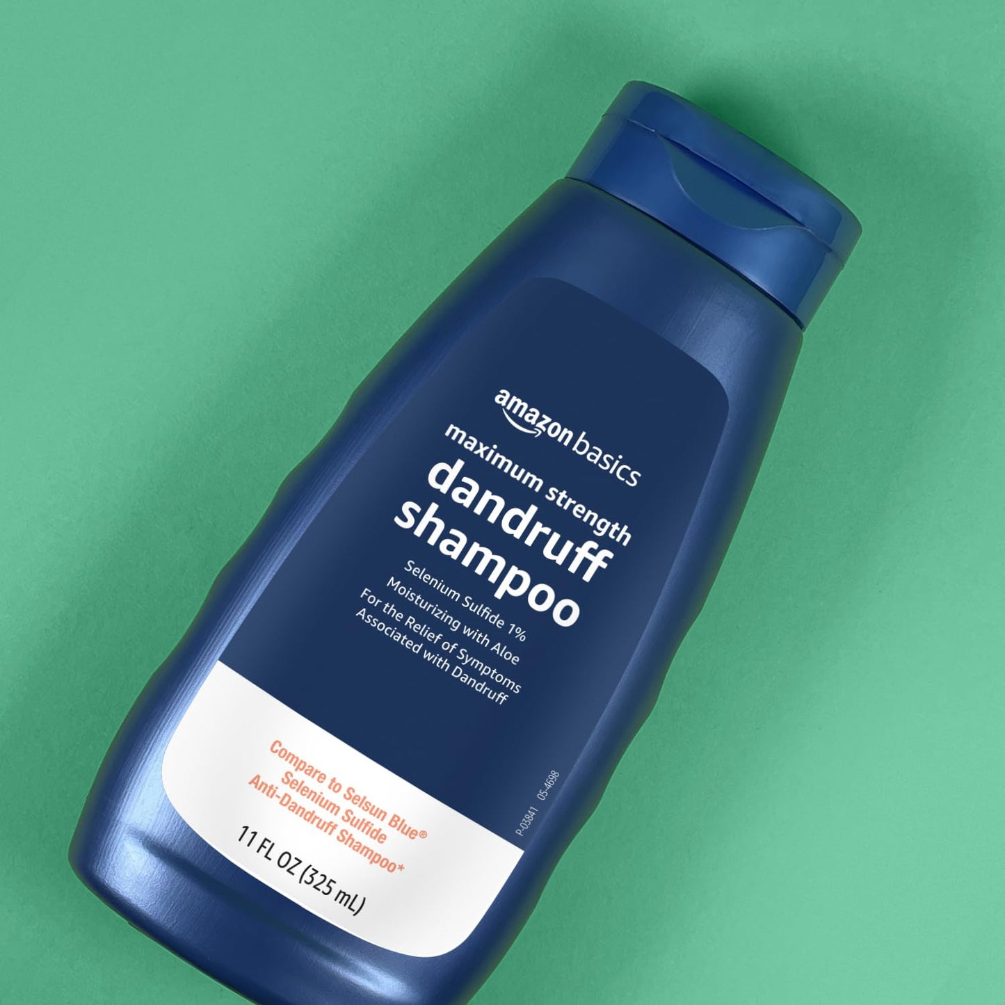 Amazon Basics Moisturizing Dandruff Shampoo, 11 Fl Oz, Pack of 2