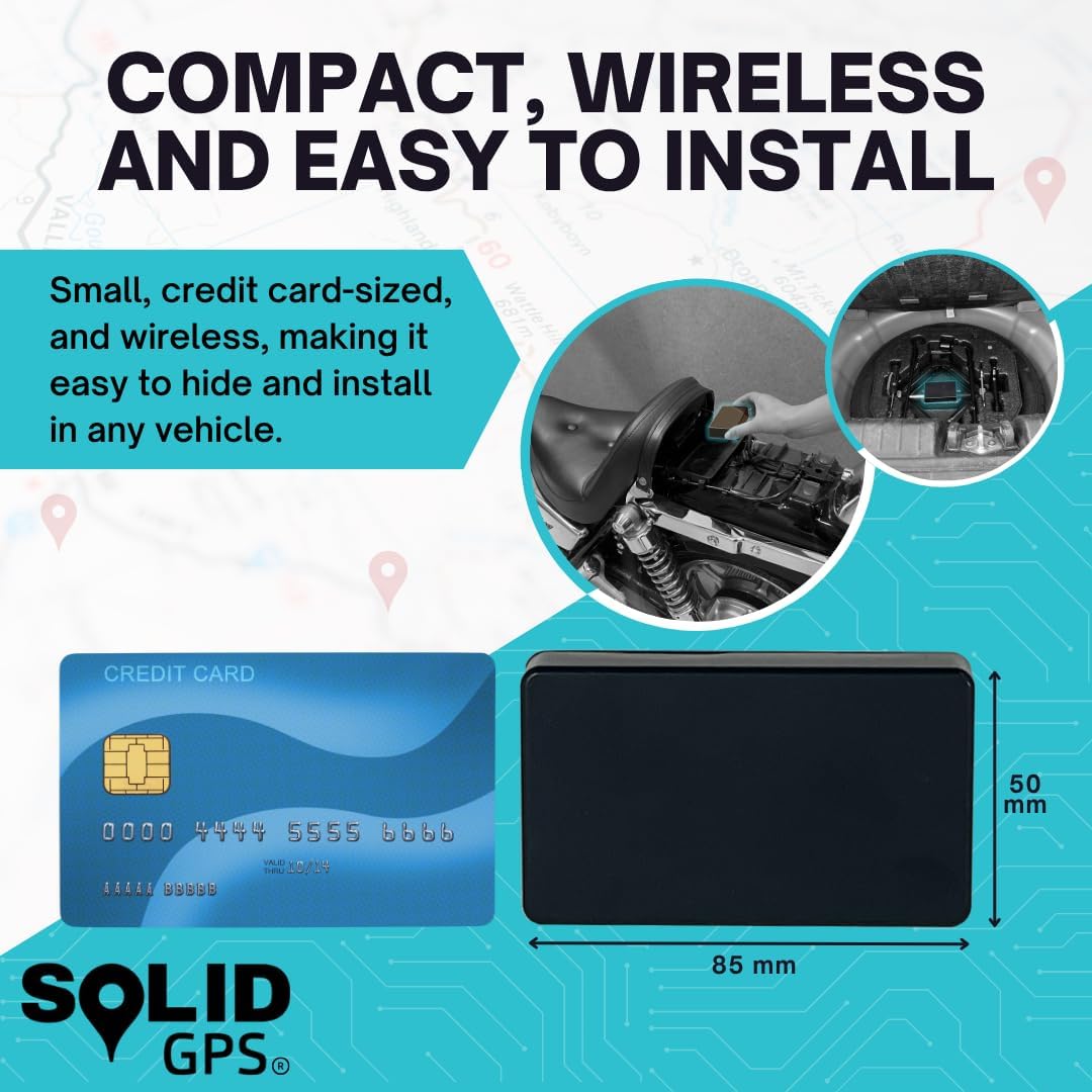 Tracker – Real-Time 4G Vehicle Tracker with App Alerts, Geofencing & Long Battery Options – No Wiring, Australian Support (6-Month Battery Life)