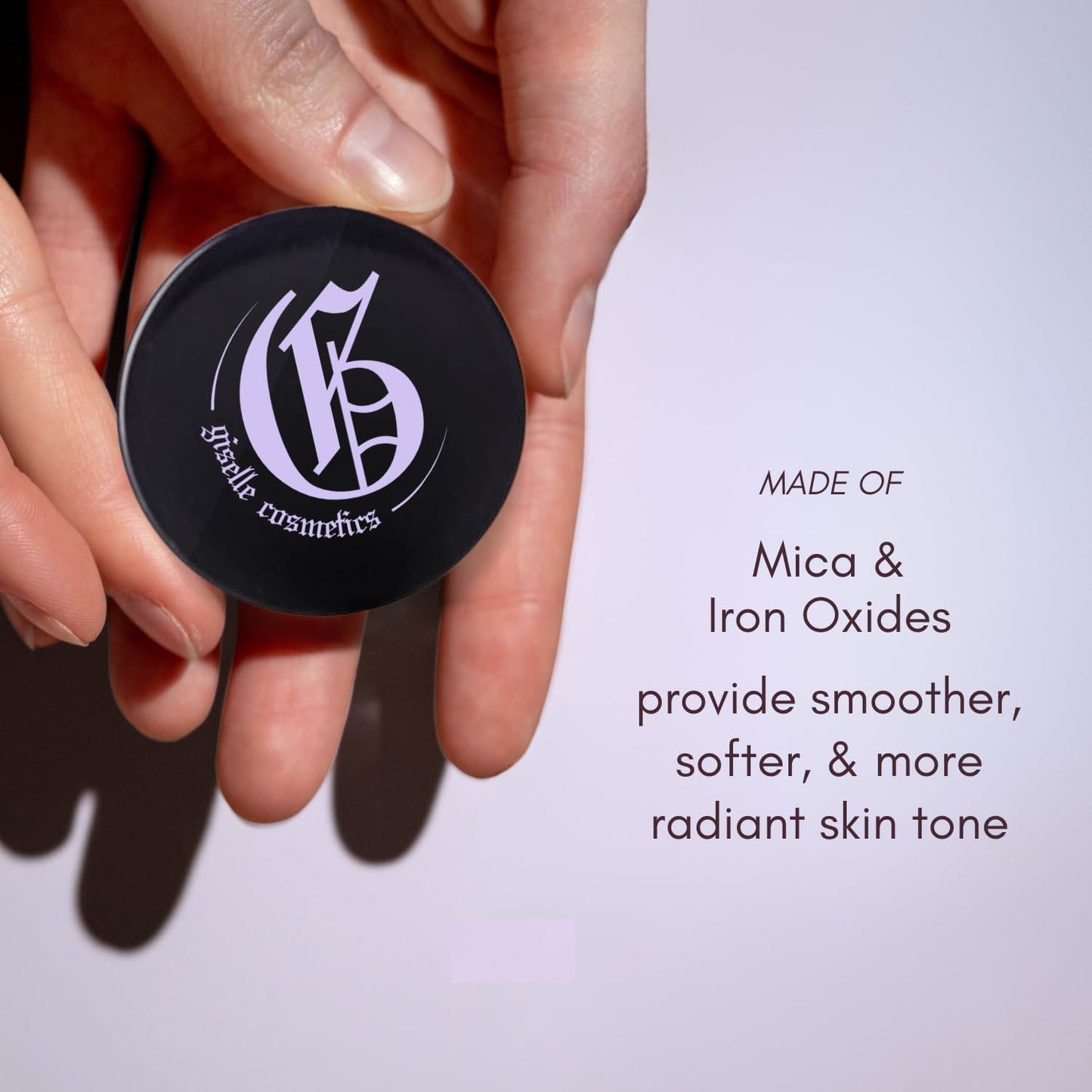 Diamond Coal Eye Shadow - Organic Mineral Loose Glitter Powder - Non-Toxic, Talc-Free Shimmer Eye Shadow Palette Makeup - Black & Silver Duochrome Pigment for Sparkly Eye Makeup