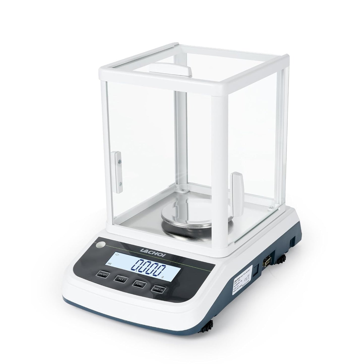 Lab Scale 0.001g×100g Accuracy Digital Lab Analytical Balance Jewelry Scale with Windshield,RS232 Interface Laboratory Analytical Balance (0.001g*100g)