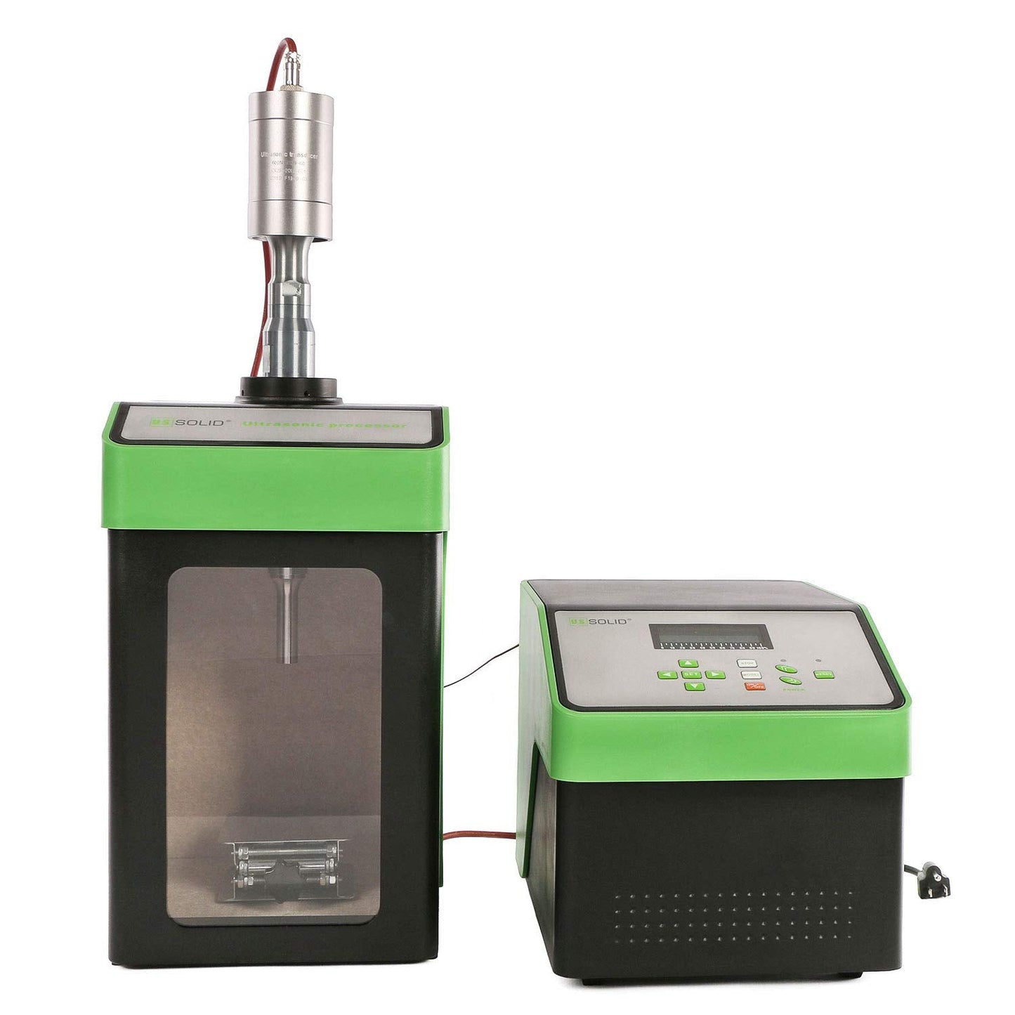 U.S. Solid 300 W Ultrasonic Homogenizer - 8 mm Probe, 5-200 ml Sample Capacity, Laboratory Sonicator Processor, Research Cell Disruptor & Industrial Mixer