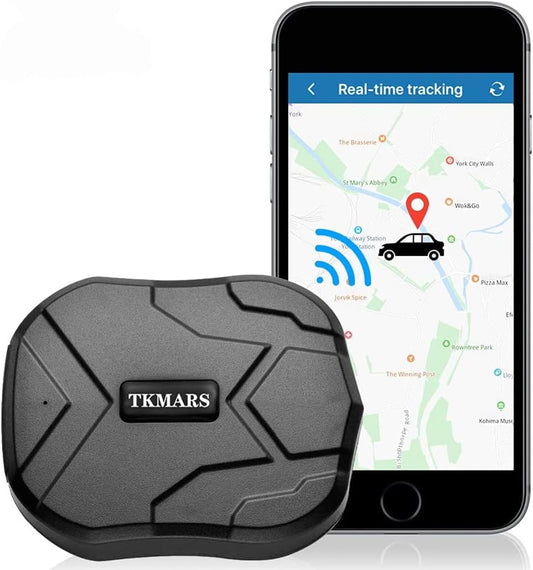 4G GPS Tracker for Vehicle - Magnetic Car Tracking Device with Real-Time Tracking, Anti-Theft Alerts, 6 Months Long Battery Life, Waterproof Tracker for Trucks, Fleet TK905-E Subscription Required
