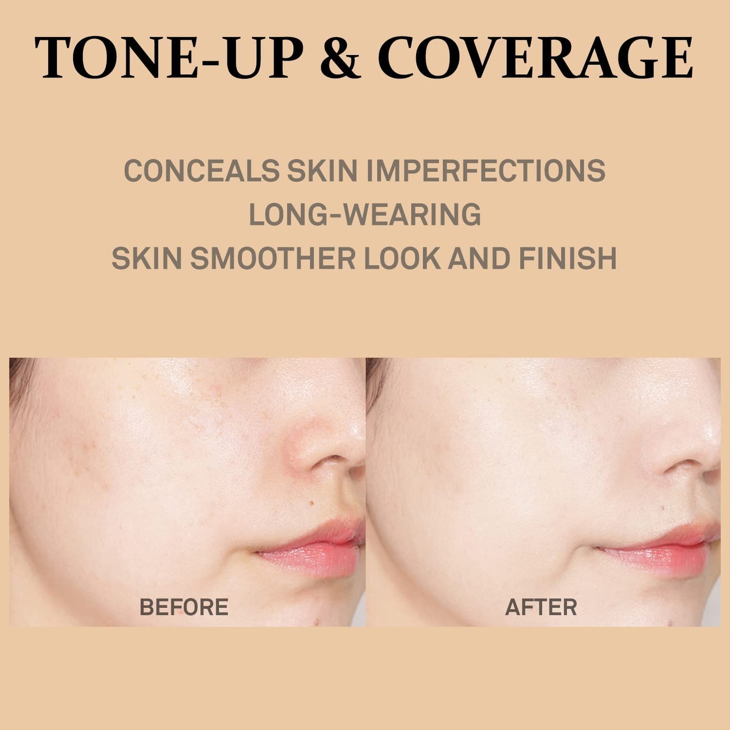COSNORI Your Skin Dress Tone up Base – Conceal Pores & Blemish – Tone Correcting Makeup Base with Niacinamide – K Beauty – Porcelain Color for Cool & Warm Tone, 1.69 fl.oz