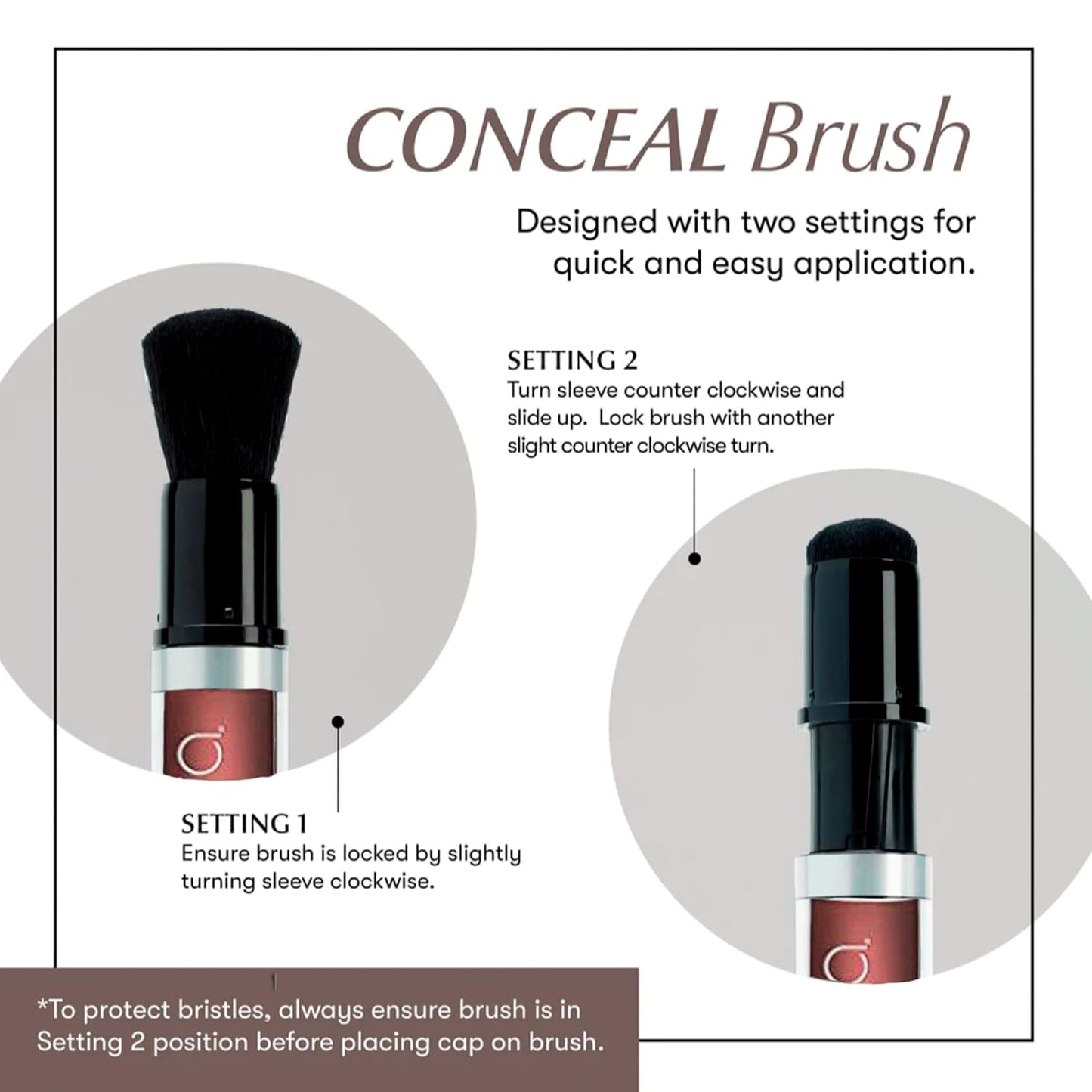 Eufora Conceal Dark Brown Root Touch Up, 0.21 Oz