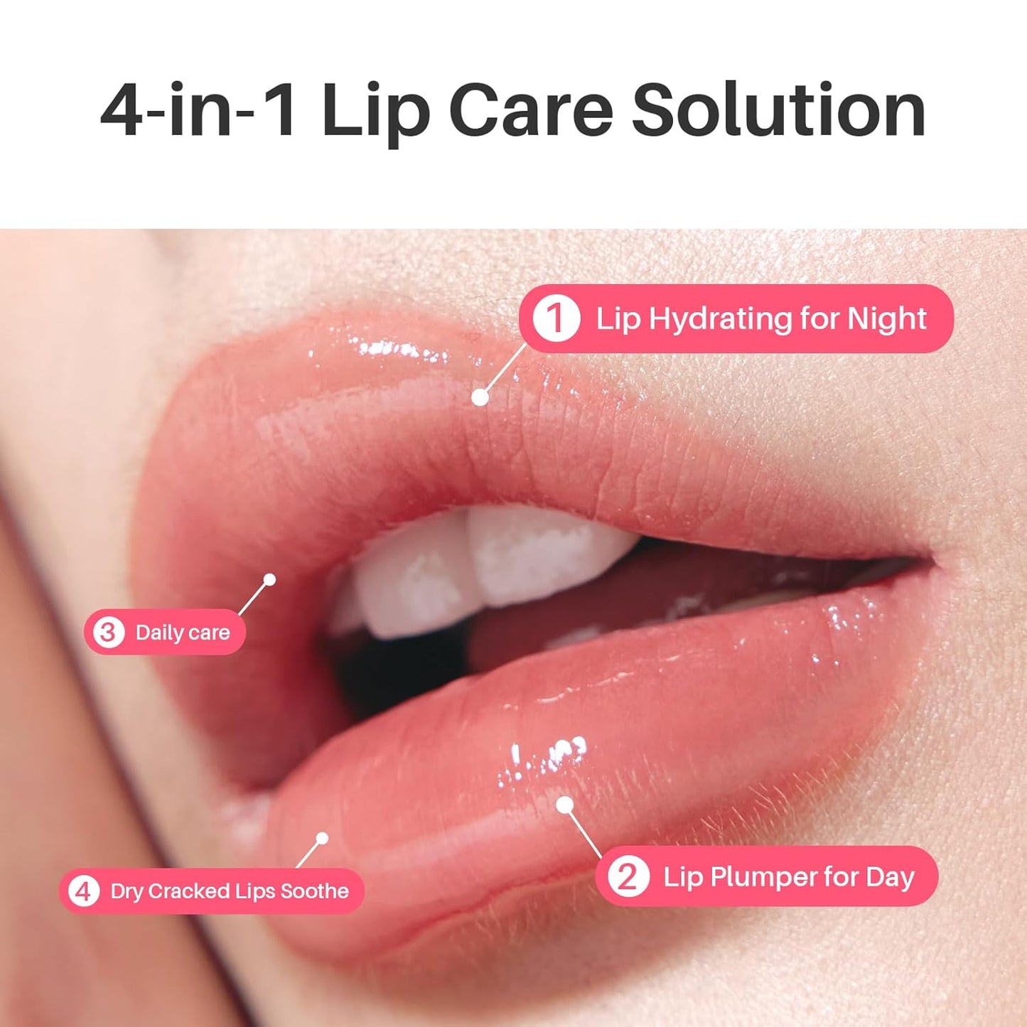Blueberry Lip Sleeping Mask Overnight -Original Dual-Color Lip Balm for Softer and Smoother Lips, Intensive to Nourish and Hydration Reduce Fine Lines for Dry Cracked Skin - 0.42 Fl Oz
