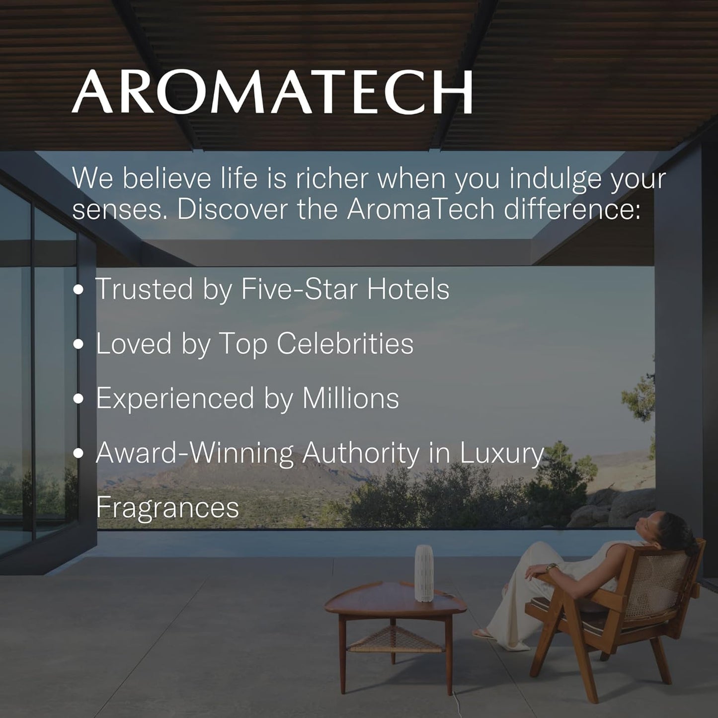 AromaTech Tea Garden for Aroma Oil Scent Diffusers - 500 Milliliter