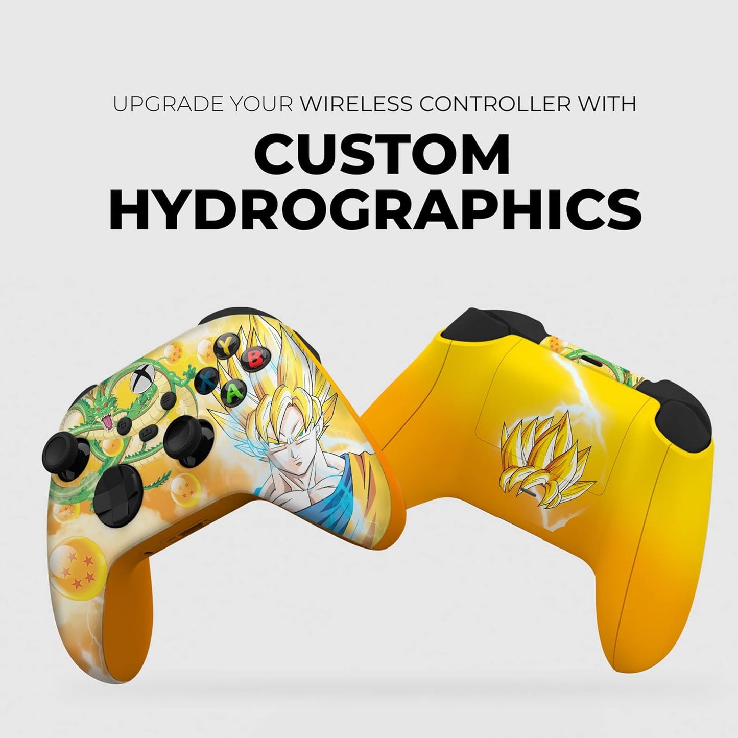 DreamController D. B. Z. Gokku Custom X-box Controller Wireless compatible with X-box One/Series X/S Proudly Customized in USA with Permanent HYDRO-DIP Printing(NOT JUST A SKIN) (MODDED)