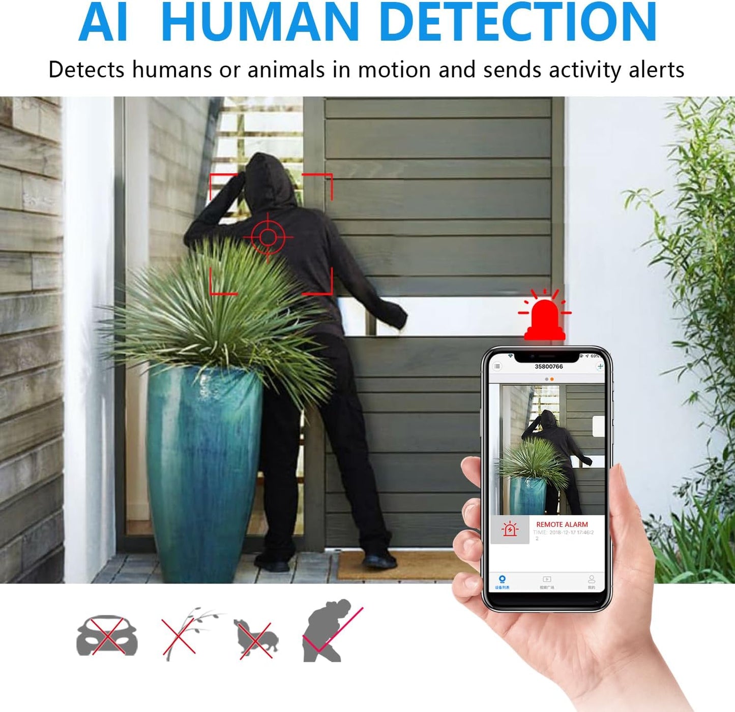 【Free 64G】 Smallest Wireless WiFi Battery Camera,Concealed Cam,Coin Size Camera,HD1080P Video Recording Live Feed for Night Vision,Motion Detection,Cloud Storage for Security with iOS Android APP
