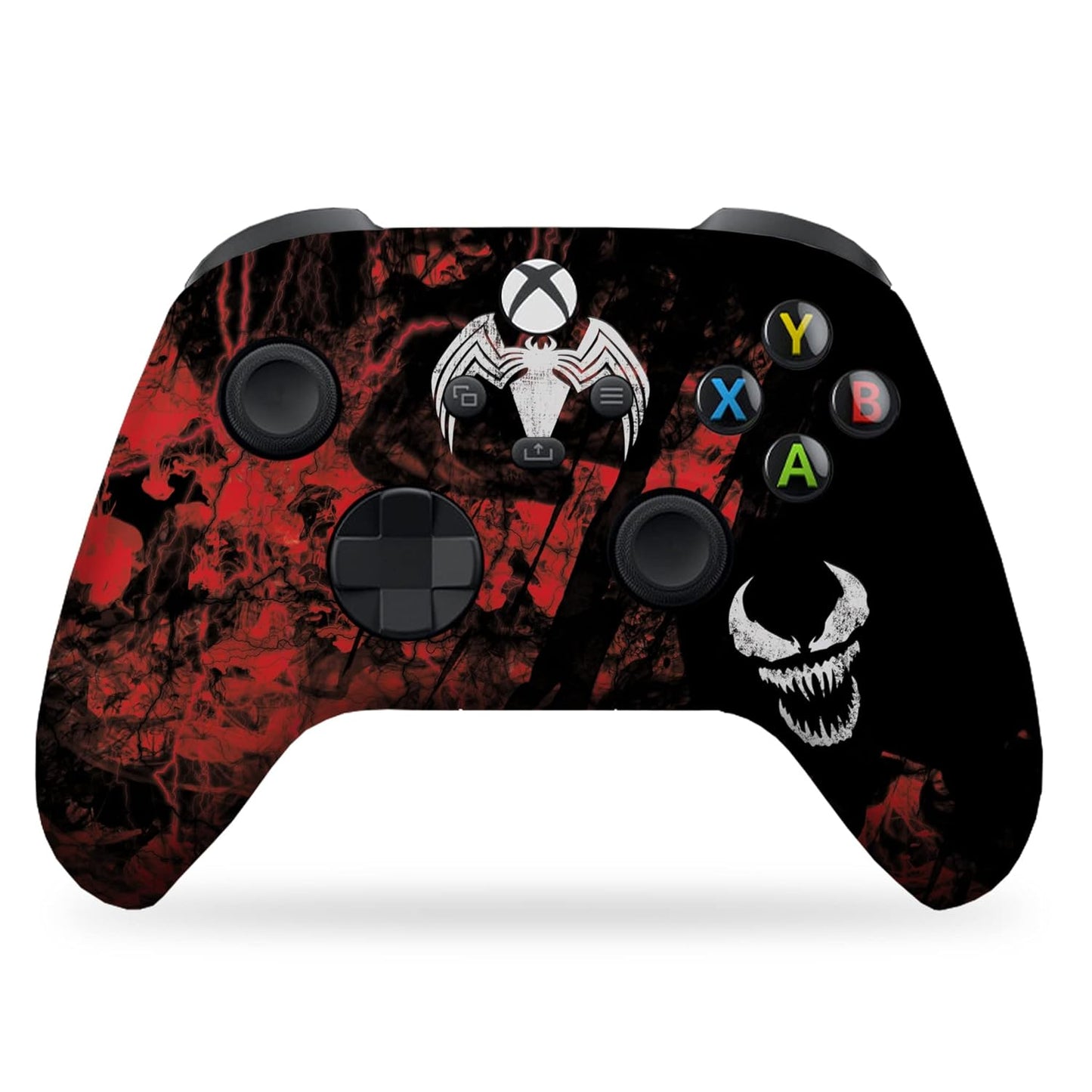 DreamController Carnagge Custom X-box Controller Wireless compatible with X-box One/Series X/S Proudly Customized in USA with Permanent HYDRO-DIP Printing(NOT JUST A SKIN) (MODDED)