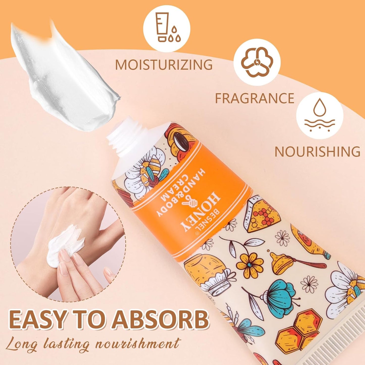 120 Pack Hand Cream Gifts Set For Women, Mini Hand Lotion Travel Size in Bulk for Dry Cracked Hands, Graduation Gifts, End of Year Teacher Appreciation Gifts, Thanksgiving Gifts, Party Favors