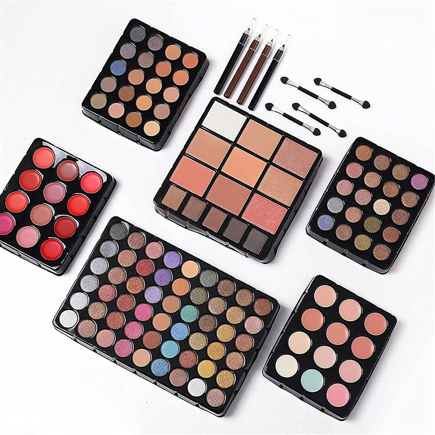 132 Color All- In- One Makeup For Women Full Kit,Professional Makeup Kit,Makeup Gift Set for Women &Girls,Include eyeshadow/lipstick/concealer/Lip Gloss/Eyeliner/Mascara/Makeup Brushes(Pink)