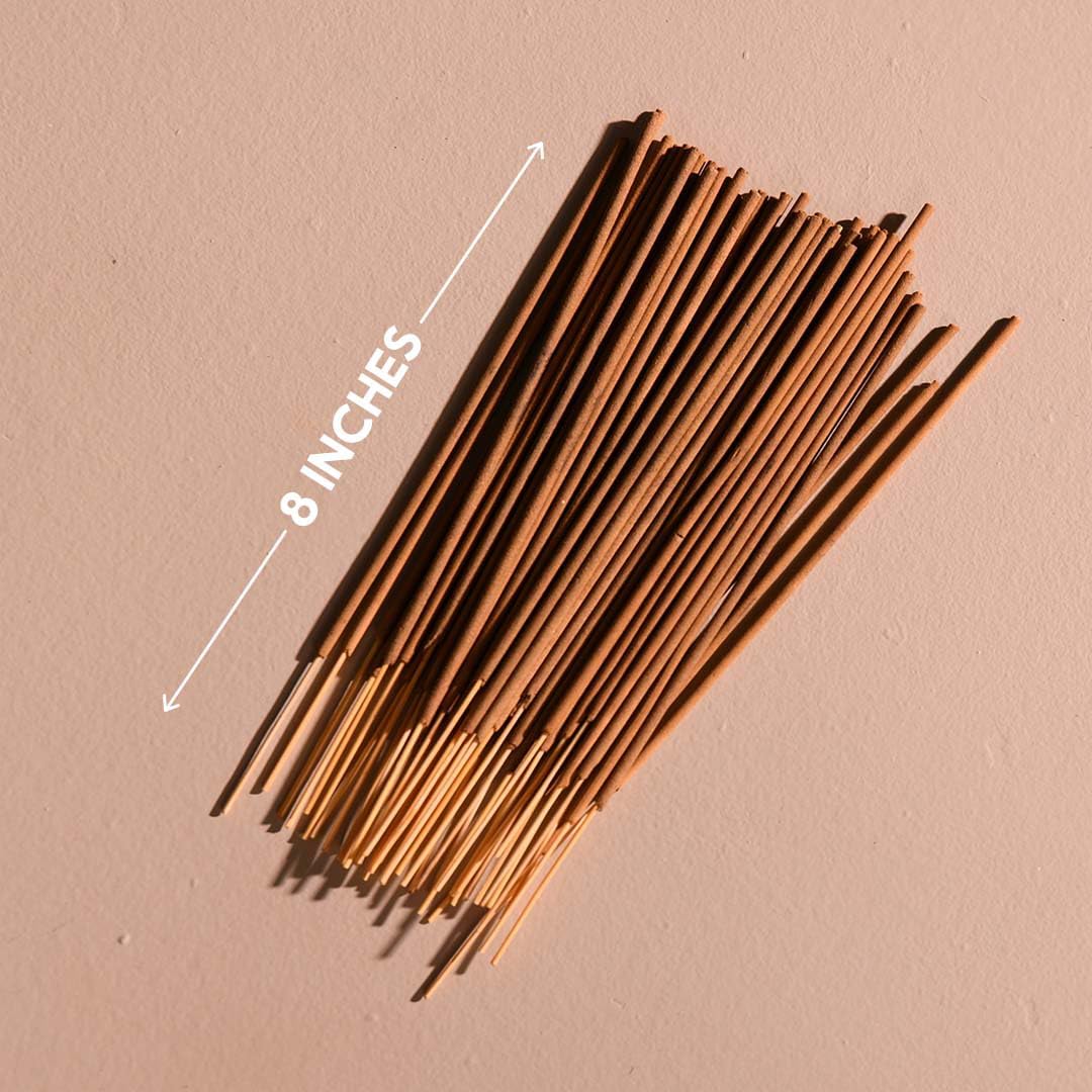 Folkulture Incense Sticks with Holder | Set of 6 (120) Organic Fall Insence-Sticks with 45 Mins Burn Time | Strawberry, Mango, Ocean Breeze, Pineapple Incenses or Fall Scents | Non Toxic Inscents