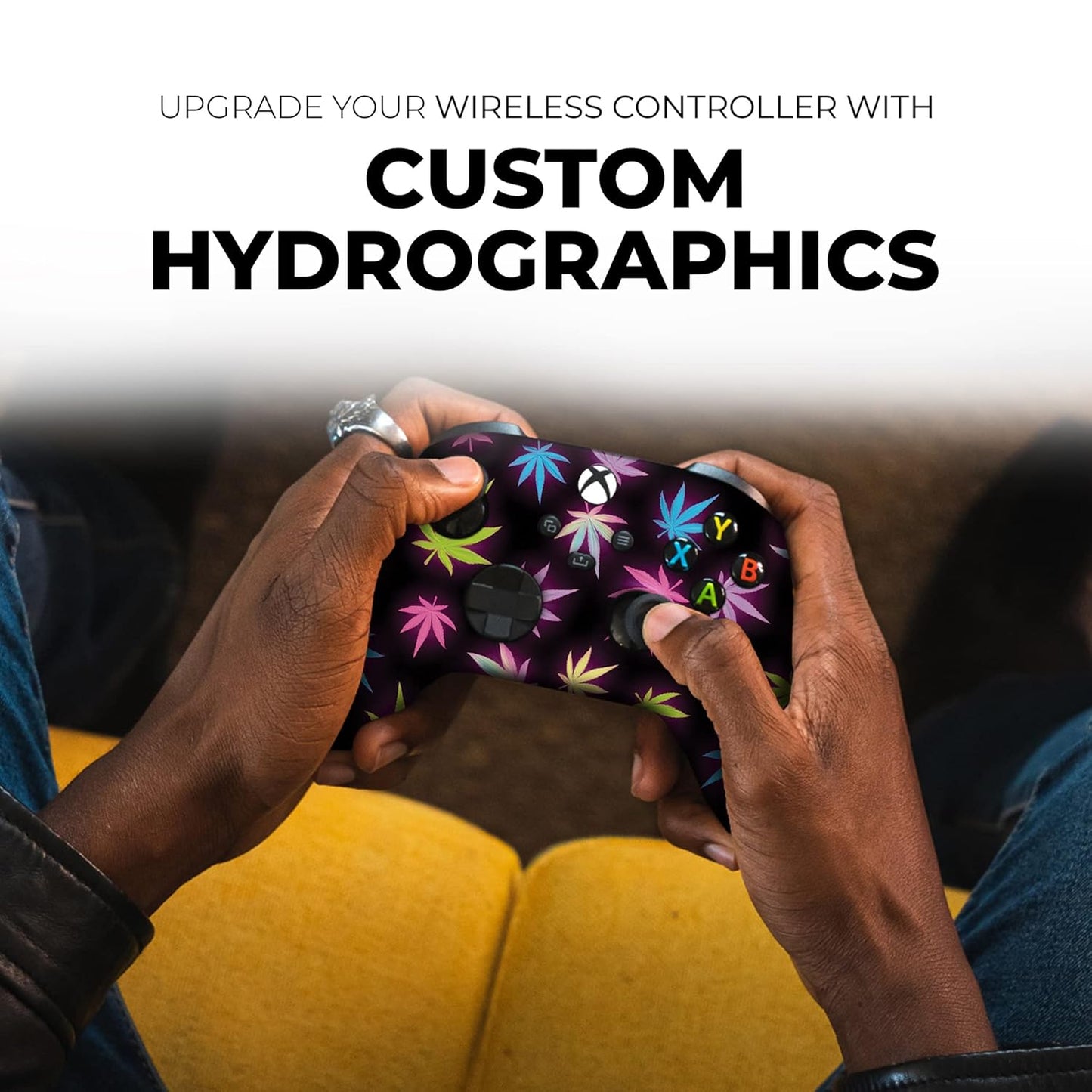 DreamController Original X-box Modded Controller Special Edition Customized Compatible with X-box One S/X-box Series X/S & Windows 10 Made with Advanced HydroDip Print Technology (Not Just a Skin)
